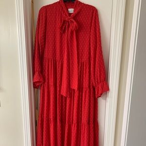 Dainty Jewell’s Radiant Rose Dress L